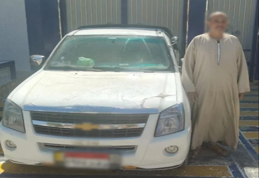 ضبط سائق ربع نقل بسبب إضاءة خطرة بالبحيرة
