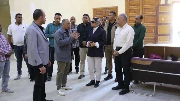 تطوير متحف آثار الوادي الجديد ومتابعة المجزر الآلي