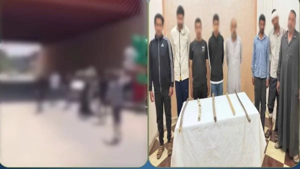 ضبط طرفي مشاجرة بالإسماعيلية بعد تداول فيديو الاعتداء