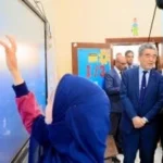 متابعة تطبيق البرمجة بمدرسة الأورمان الثانوية