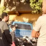 غلق طريق “الرمل” بنجع حمادي بعد تصادم تريلا و3 سيارات