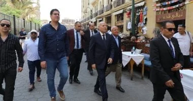 محافظ القاهرة يتفقد مشاريع إحياء التراث التاريخي