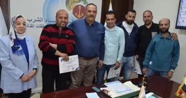 متابعة تطوير خدمات مياه القناة