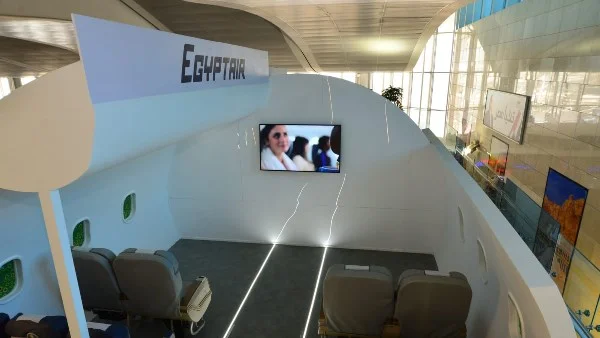 غرفة مخصصة لدعم ذوي الهمم في مطار القاهرة