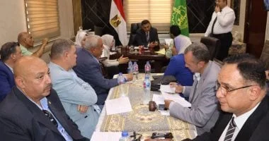 لقاء جماهيري لمحافظ القليوبية في قليوب