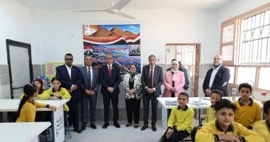 افتتاح مدرستين جديدتين في إمبابة بالجيزة