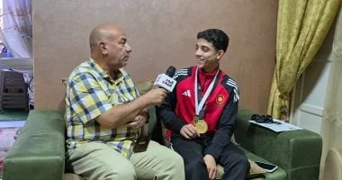 البطل عبد الله حسونة يتطلع لتمثيل مصر عالميًا
