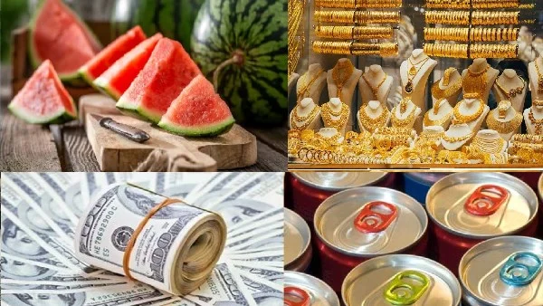 البطيخ آمن.. احذر مشروبات الطاقة وارتفاع الذهب والدولار