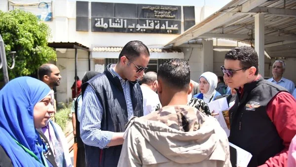 جولة نائب وزير الصحة بالقليوبية لمتابعة الخدمات الصحية