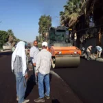 تطوير ورصف طريق مجمع المحاكم ومصنع السكر بأرمنت