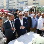 جولة تفقدية لمحافظ الفيوم لتوريد القمح بصوامع مطاحن مصر الوسطى