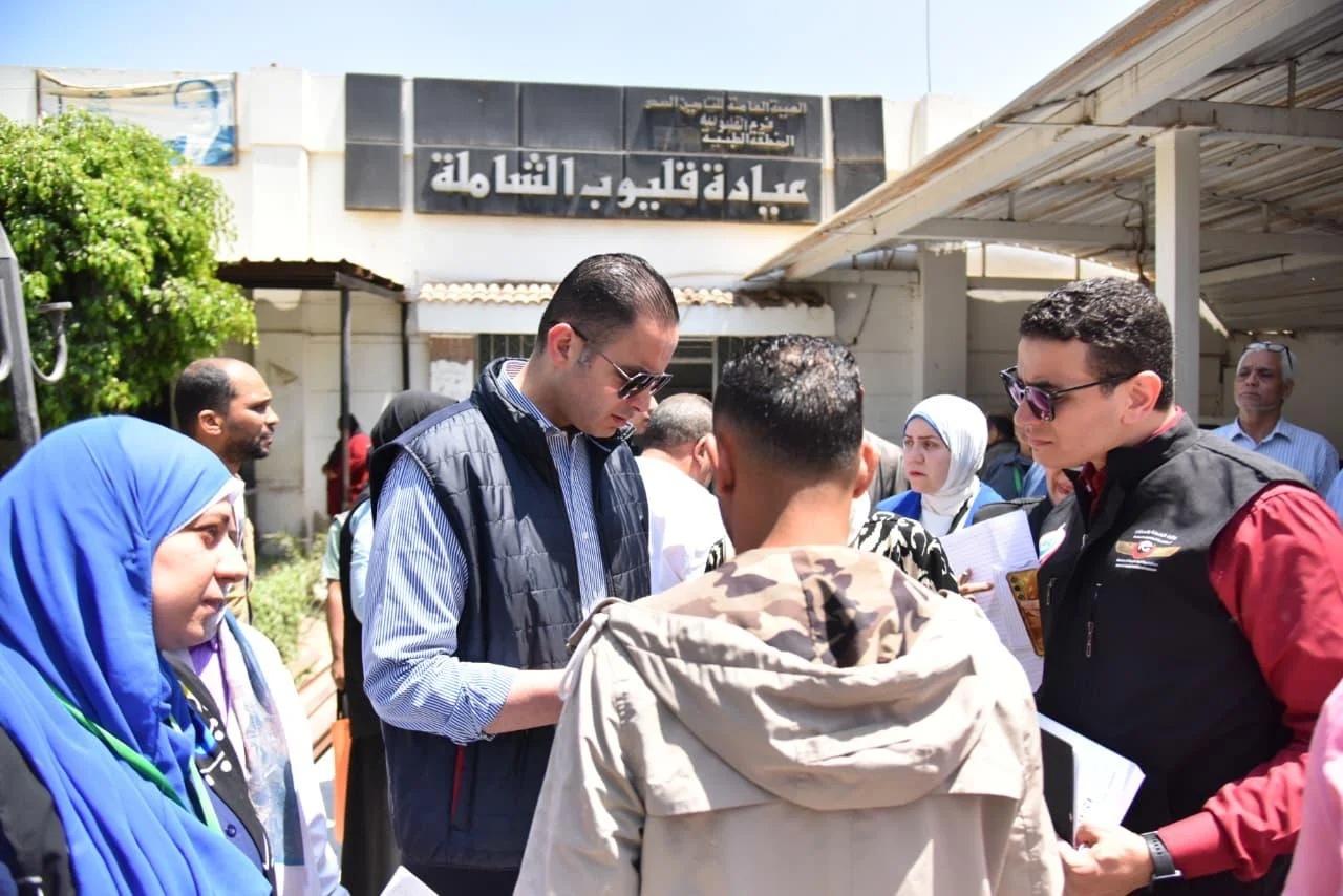 جولة تفقدية لنائب وزير الصحة بالقليوبية لمتابعة الخدمات