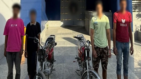 القبض على مستعرضي الدراجات النارية في سوهاج