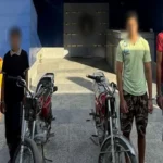 ضبط شباب استعرضوا بدراجات نارية في سوهاج