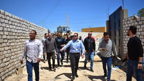 إزالة التعديات في العلمين الجديدة