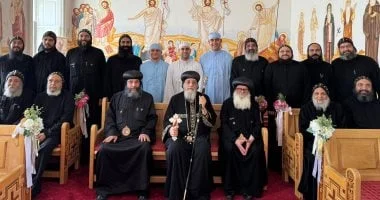 لقاء البابا تواضروس برهبان دير الأنبا أنطونيوس في النمسا