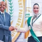 النائبة بثينة عتمان تؤدي اليمين في البرلمان الأفريقي