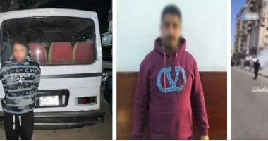 التحقيق في انقلاب ميكروباص العجوزة