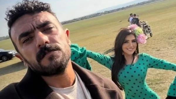 كواليس فيلم شمشون ودليلة مع أحمد العوضي ومي عمر