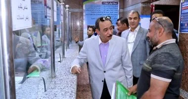 جولة ميدانية لمحافظ سوهاج في جرجا