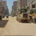 تطوير ورصف طريق ناهيا في بولاق الدكرور