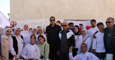 تفقد مركز شباب العريش من قبل وزير الشباب والرياضة