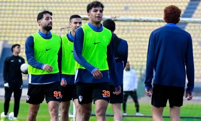 تدريبات الزمالك استعدادًا لمواجهة الأهلي