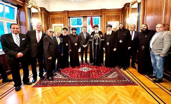 تكريم البابا تواضروس في فيينا