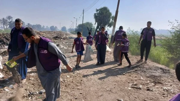 مبادرة لتجميل مداخل كوم الضبع وقضية سقوط حائط في قنا