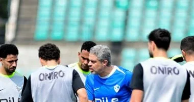 الزمالك يستعد لمواجهة شباب بلوزداد في الكونفدرالية