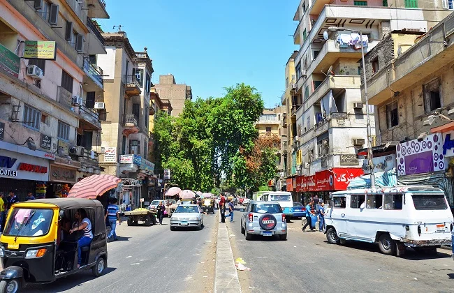 أعمال تطوير في ميدان "أحمد حلمي" بحي شبرا