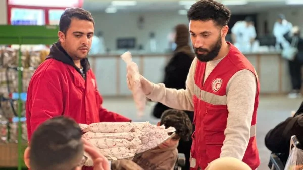 استقبال دفعة جديدة من العائدين الفلسطينيين في معبر رفح