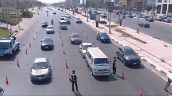 كثافات مرورية في شارع الهرم وما حوله