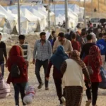 نازحون لبنانيون يعيشون في مخيمات: 150 ألف حالة في لبنان