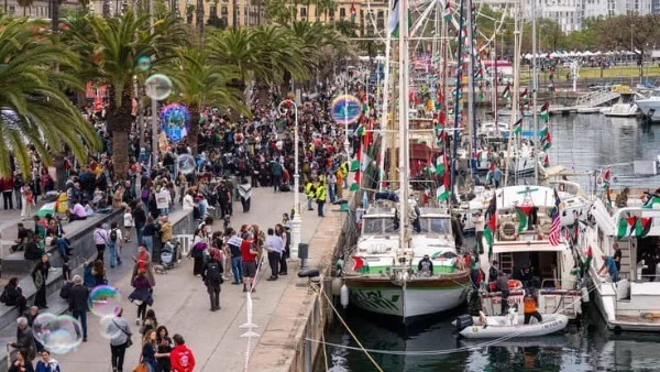 الاحتلال يستولي على 50 سفينة متجهة إلى غزة تضم 400 ناشط