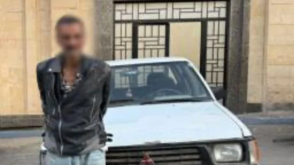 سرقة سيارة حكومية في الجيزة و arrest الجاني