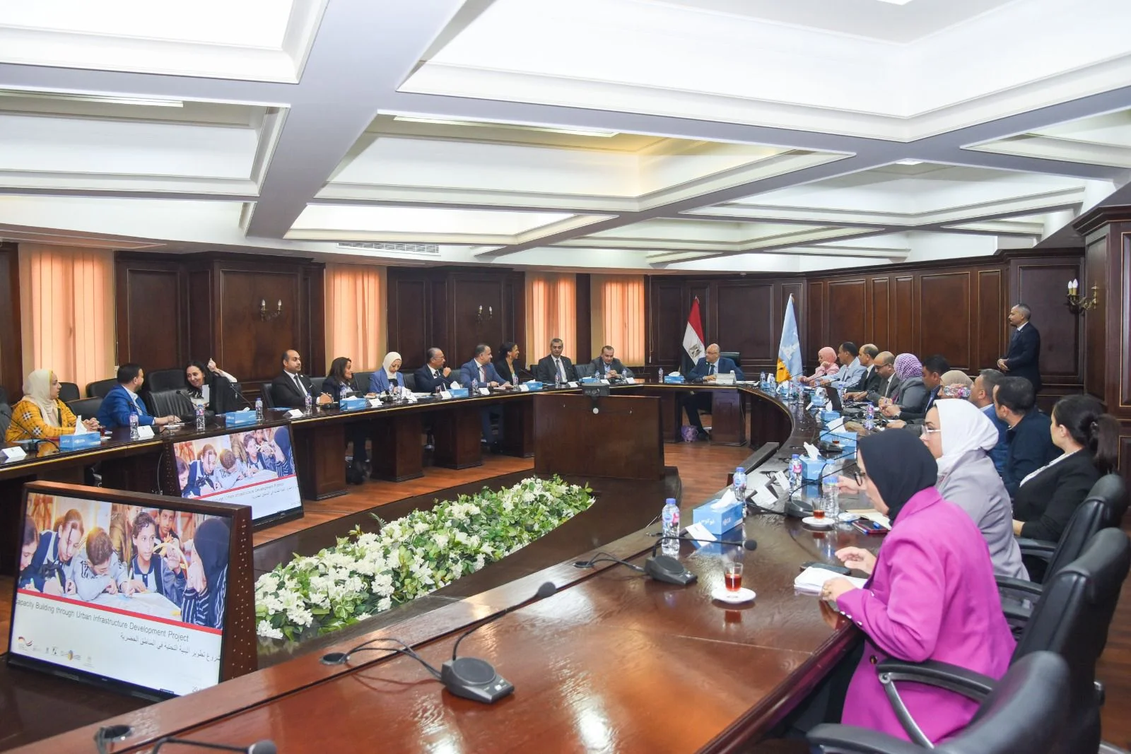 نتائج مشروع تطوير البنية التحتية بالإسكندرية