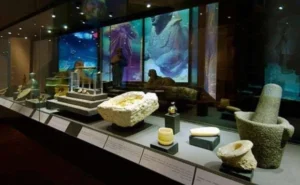 شمعدان قبطي نادر في احتفالات متحف الإسكندرية القومي