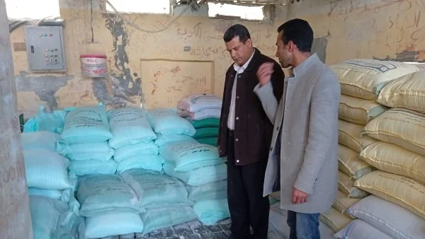 ضبط 3.6 أطنان من الدقيق المدعم في الباجور