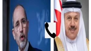 وزيرا خارجية البحرين والأردن يبحثان الأوضاع الإقليمية