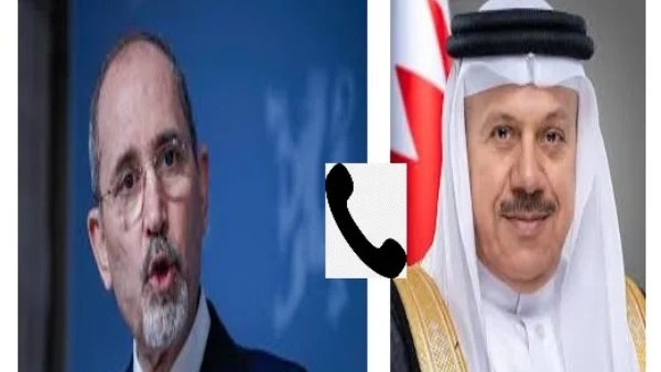 وزيرا خارجية البحرين والأردن يبحثان الأوضاع الإقليمية