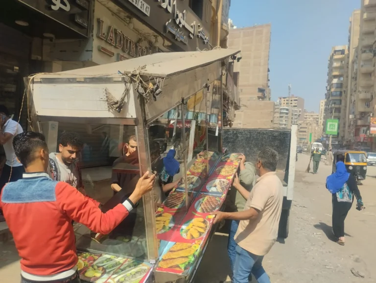 حملات لمكافحة الإشغالات في الهرم والطالبية وكفر طهرمس