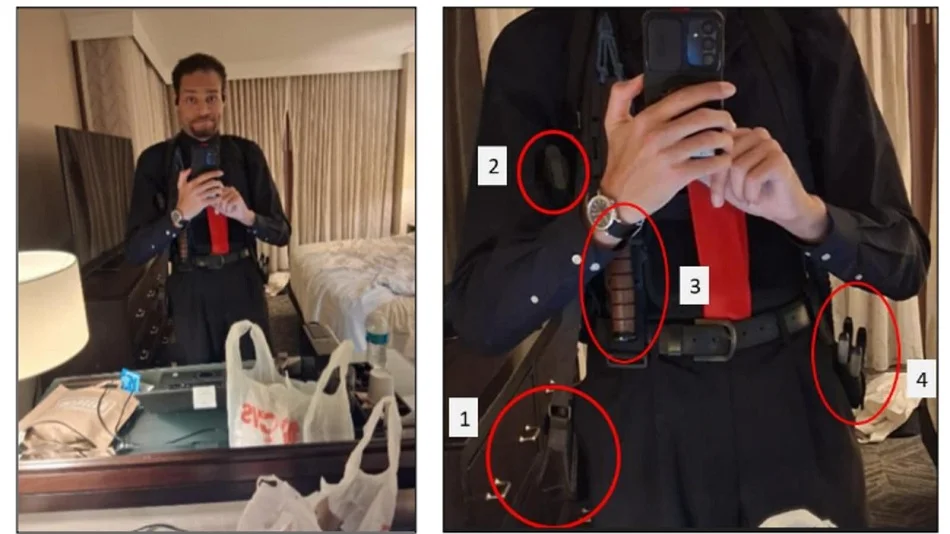 المتهم بمحاولة اغتيال ترامب يلتقط سيلفي قبل الهجوم