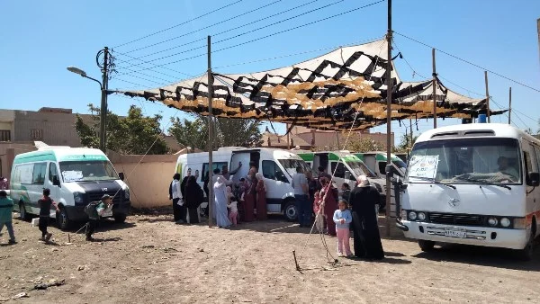 قافلة طبية مجانية تفحص 1145 مواطناً بكفر الشيخ