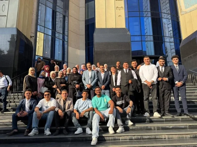 طلاب إعلام بني سويف في زيارة لنقابة الصحفيين ودار المعارف