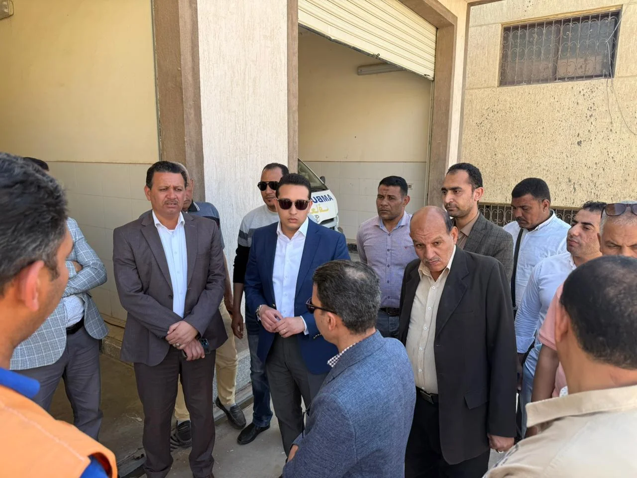 جولة تفقدية لنائب محافظ الفيوم في مشروعات يوسف الصديق