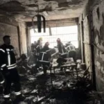 إصابة شخص بحروق إثر حريق في شقة سكنية بطلخا