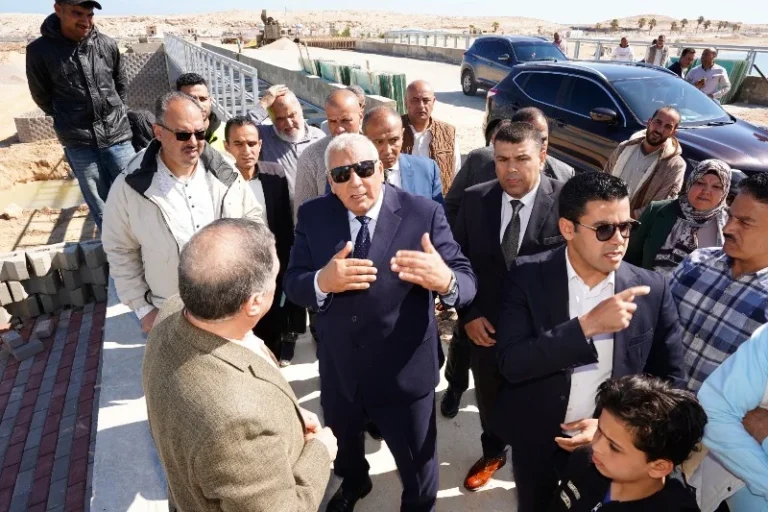 تطوير الكورنيش الشرقي في مطروح