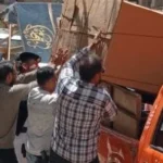 حملة لإزالة الإشغالات في حي غرب المنصورة