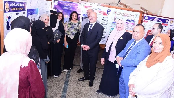 126 مشروعًا بحثيًا في المؤتمر الطلابي الأول لتربية سوهاج
